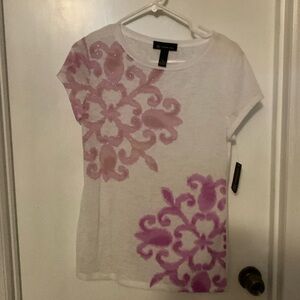NWT INC shortsleeve shirt. Size medium M